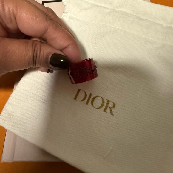 Christian Dior logo ring clear ring - Picture 7 of 10